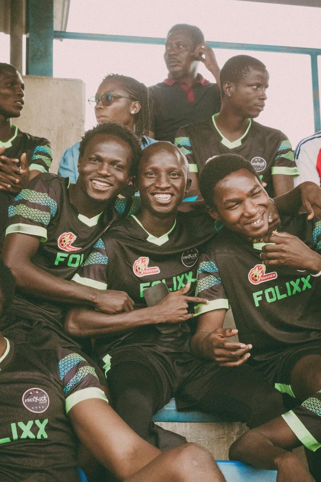 The squad. 🖤💚